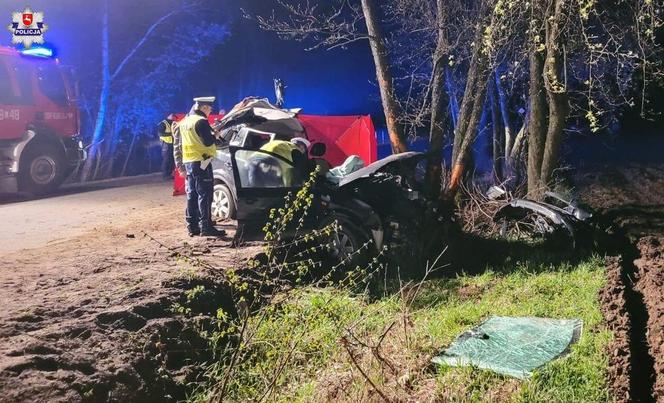 Czarna sobota na drogach w woj. lubelskim. W 6 wypadkach zginęło 5 osób