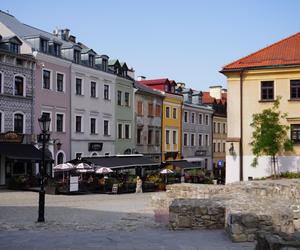 Wrześniowy upał w Lublinie i spokój w centrum miasta