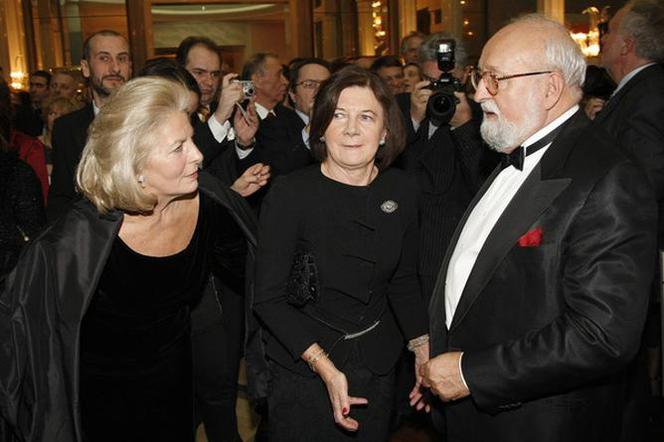 Elżbieta Penderecka, Krzysztof Penderecki, Maria Kaczyńska