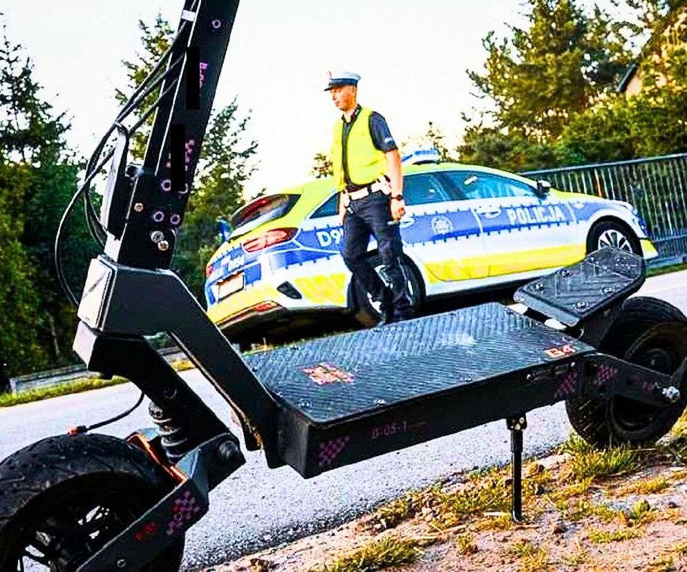 Chłopie na hulajnodze potrącony przez 79-letniego kierowcę