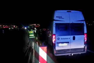 Niemiecka policja, kradziony kamper i poszukiwany dwoma listami gończymi. Pościg na autostradzie pod Szczecinem