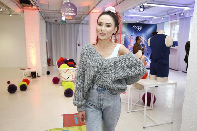 Gabi Drzewiecka, Anna Męczyńska i Milena Rostkowska-Galant na pokazie Sloggy