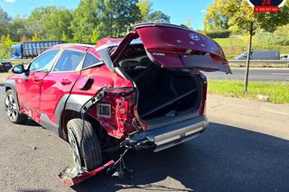 Dachowanie na al. Prymasa Tysiąclecia 