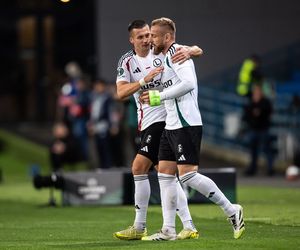 Legia - Szachtar: transparent kibiców