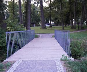 Park w gminie Mełgiew