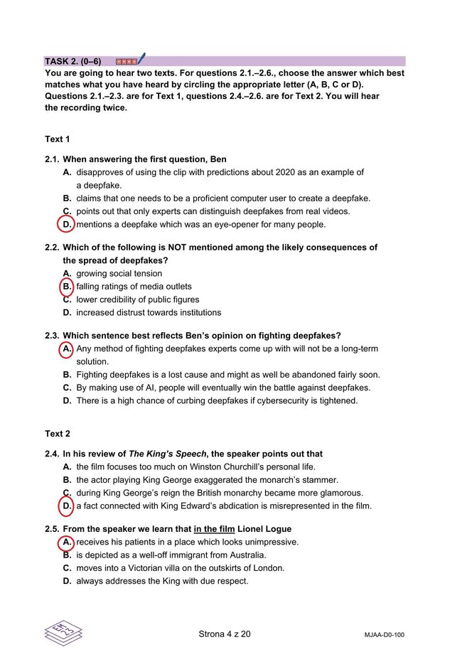 Matura 2025: angielski dwujęzyczny 8.05.2025. Arkusze CKE i odpowiedzi