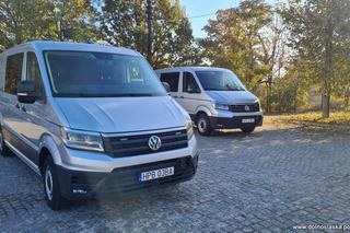 Volkswagen Crafter przeznaczony do przewozu osób zatrzymanych