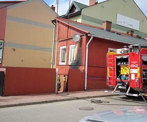 Pożar na ulicy Dworcowej! Na miejscu wszystkie służby