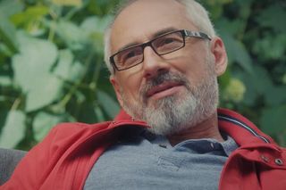 M jak miłość, odcinek 1824: Werner (Jacek Kopczyński), Sylwia (Hanna Turnau)