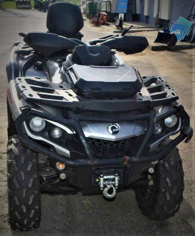 Quad zatrzymany na polsko-ukraińskiej granicy