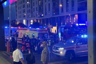 W Galerii Północnej zapalił się samochód. Ewakuacja centrum handlowego