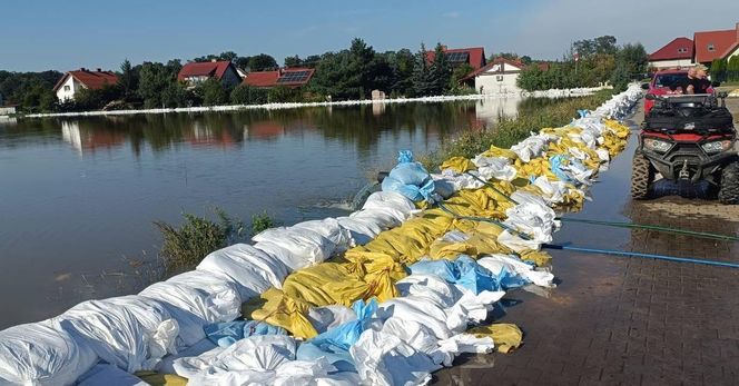 Walka z powodzią NA ŻYWO. Fala kulminacyjna przechodzi przez województwo lubuskie 