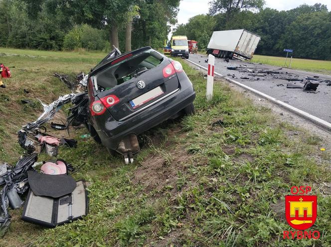 Szokujący wypadek pod Sochaczewem! 29-latka zginęła w roztrzaskanym volkswagenie [ZDJĘCIA]
