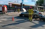 Wypadek policjanta w Piekarach Śląskich. Jechał motocyklem