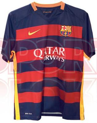 FC Barcelona koszulka domowa na sezon 2015/2016