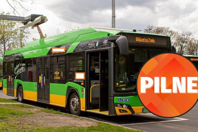 Czy ktoś strzelał do miejskiego autobusu w Poznaniu?