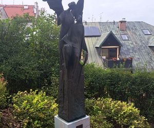 Ogród za kościołem św. Józefa w Krakowie