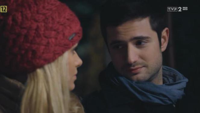 Na dobre i na złe odc. 556. Agata (Emilia Komarnicka), Adam Krajewski (Grzegorz Daukszewicz)