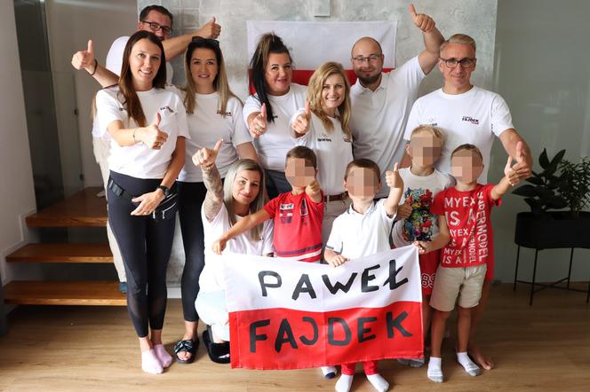 Rodzina Pawła Fajdka w euforii po medalu