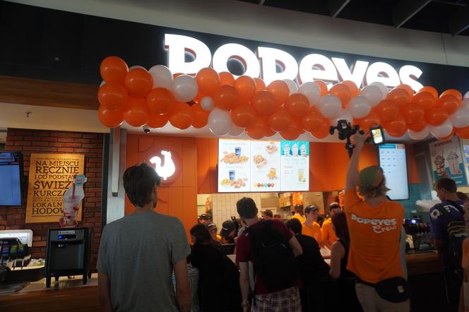 Za nami oficjalne otwarcie Popeyes