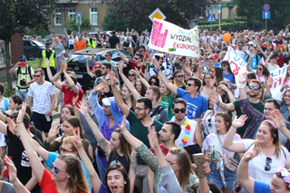 Korowód studentów przeszedł ulicami Szczecina