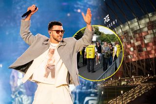 Justin Timberlake w Warszawie. Tłumy fanów przed koncertem [ZDJĘCIA]