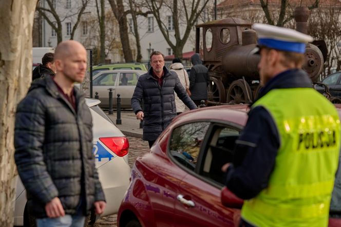 Na Wspólnej odc. 3999: Krzysztof Smolny (Łukasz Konopka), Kuba (Kacper Łukasiewicz)