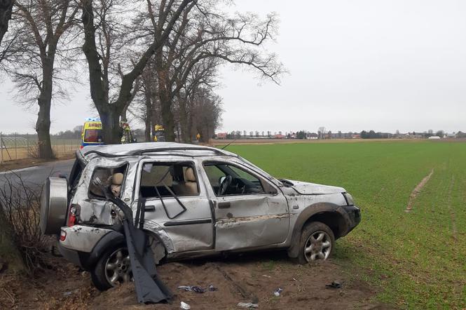 Nie żyje pasażer land rovera z pow. górowskiego