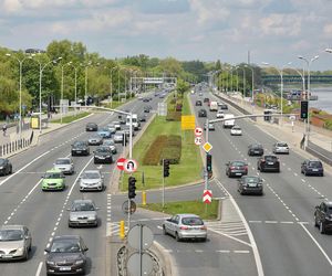 Poważne utrudnienia na Wisłostradzie. Nie pojedziemy w jednym kierunku