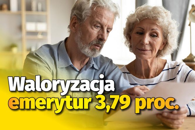 Waloryzacja Emerytur 3,79.