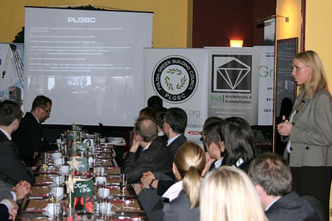 Pierwsze spotkanie z serii PLGBC Green Building Night odbyło się 18 stycznia 2010 r. 