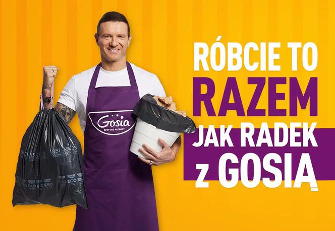 Radek reklamuje szmatki Gosi