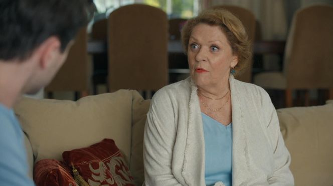 Barwy szczęścia, odcinek 3122. Cezary (Marcel Opaliński), Józefina (Elżbieta Jarosik)