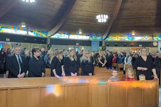 Polacy z Kanady pożegnali Anię i jej ojca