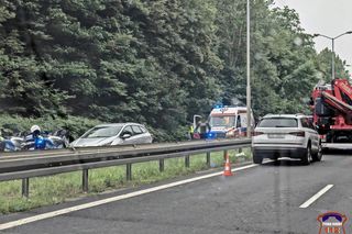 Tragiczny w skutkach wypadek na trasie DK86 w Katowicach