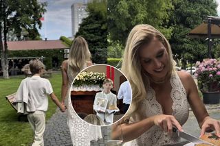 Syn Karoliny Pajączkowskiej już po pierwszej komunii! Synku, idź przez życie w miłości Chrystusa. Dziennikarka nie wstydzi się wiary