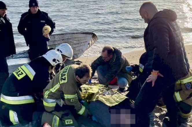 Mężczyzna topił się w Zatoce Gdańskiej. Świadkowie ruszyli na pomoc