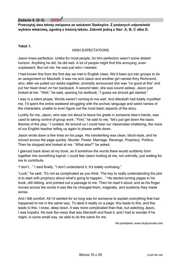 Matura 2025 angielski rozszerzony: ODPOWIEDZI do wszystkich zadań, gotowe rozwiązania matury z angielskiego - Formuła 2015 [8.05.2025]