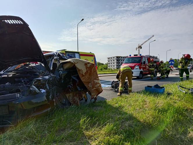 Wypadek z udziałem autokaru z dziećmi w Końskich