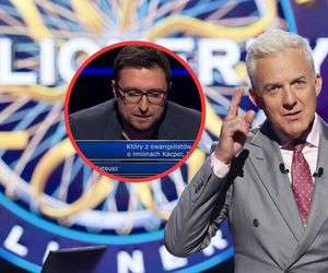 Milionerzy: pytanie z religii okazało się wyzwaniem. Pomógł telefon do przyjaciela