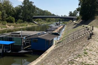 Nowa kładka w Porcie Czerniakowskim