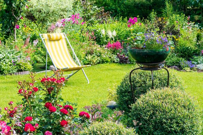 Letni wypoczynek w ogrodzie