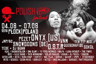 Polish Hip-Hop TV Festival 2016 - godzinowy program imprezy w Płocku