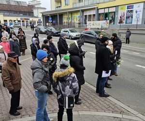 Marsz ku pamięci tragicznie zmarłego Wojtka w Piotrkowie Tryb.