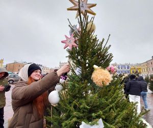  Zamojskie przedszkola i szkoły dekorowały choinki