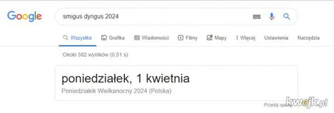 Ten poniedziałek będzie mokry! Najlepsze MEMY na śmigus-dyngus!