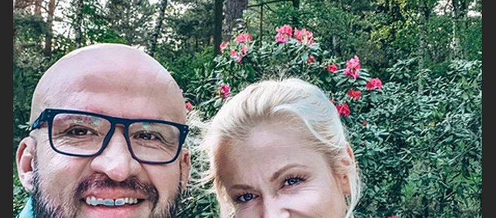 M jak miłość po wakacjach 2020. Marzenka (Olga Szomańska) i Andrzejek (Tomasz Oświeciński)