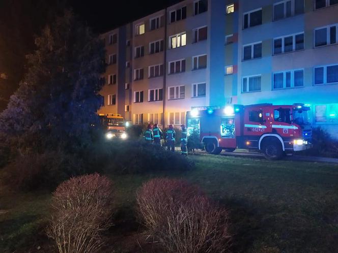 Grudziądz. Pożar w mieszkaniu na 4. piętrze! Gigantyczne straty [ZDJĘCIA]