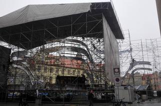 Scena na wrocławskim rynku już nabiera kszatłtów