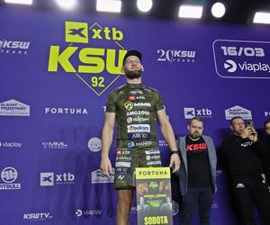 Oficjalne ważenie zawodników przed XTB KSW 92 w Gorzowie